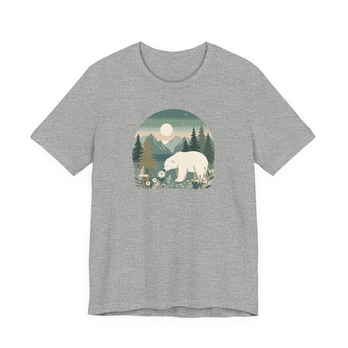 Moonlight Polar Bear Premium Tee | Polar Den Edition