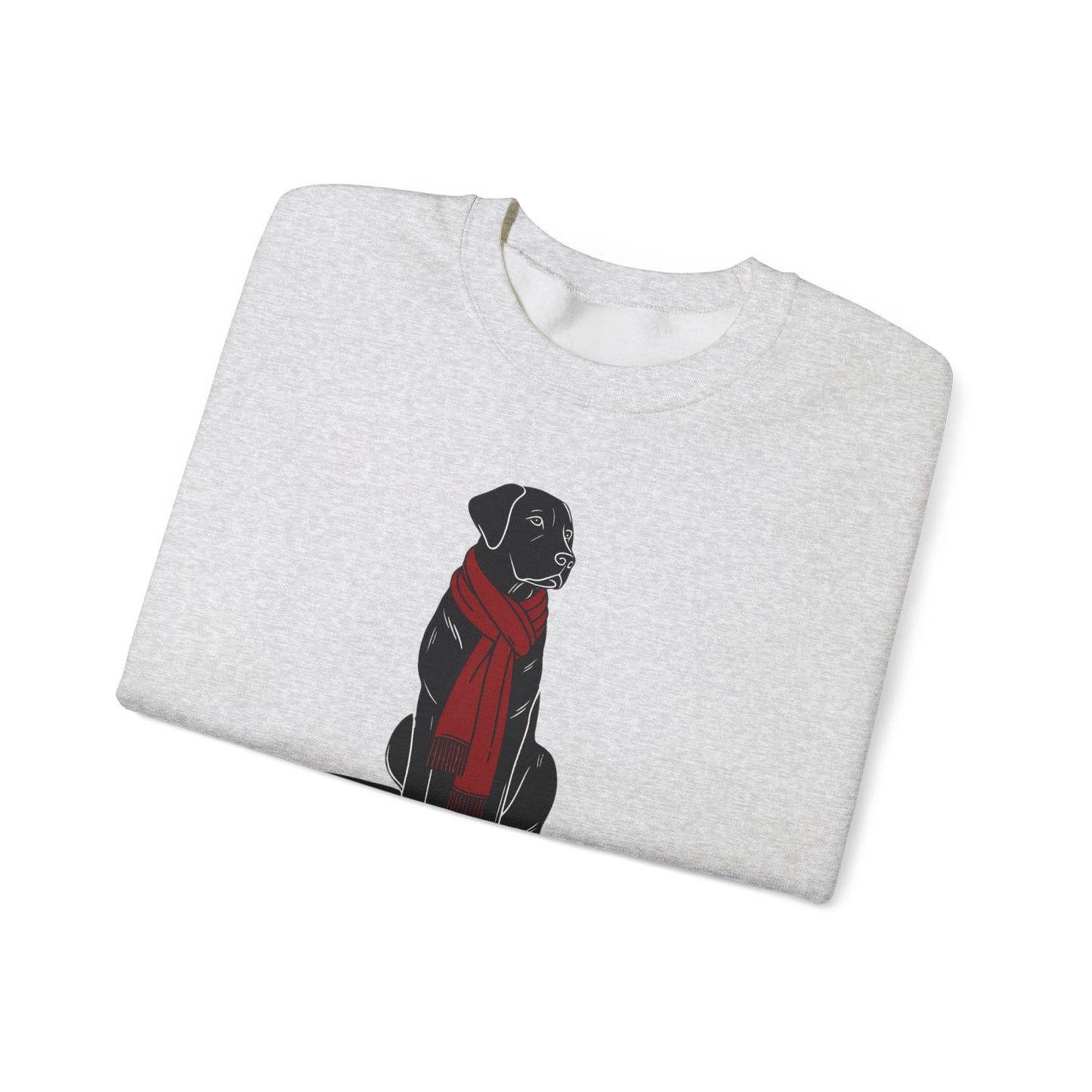 Black Lab Winter Dog Sweatshirt