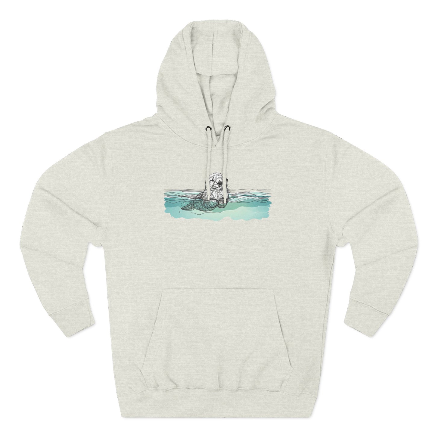 Otter in the Water Hoodie