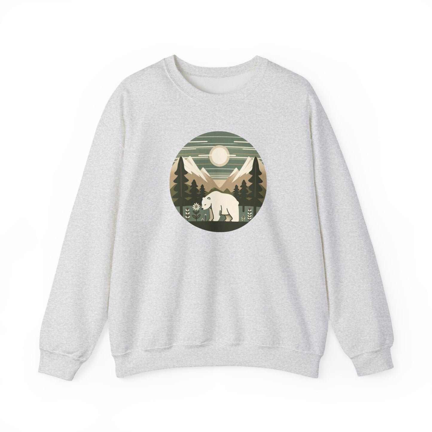 Polar Bear Sweatshirt | Cozy Gildan Heavy Blend