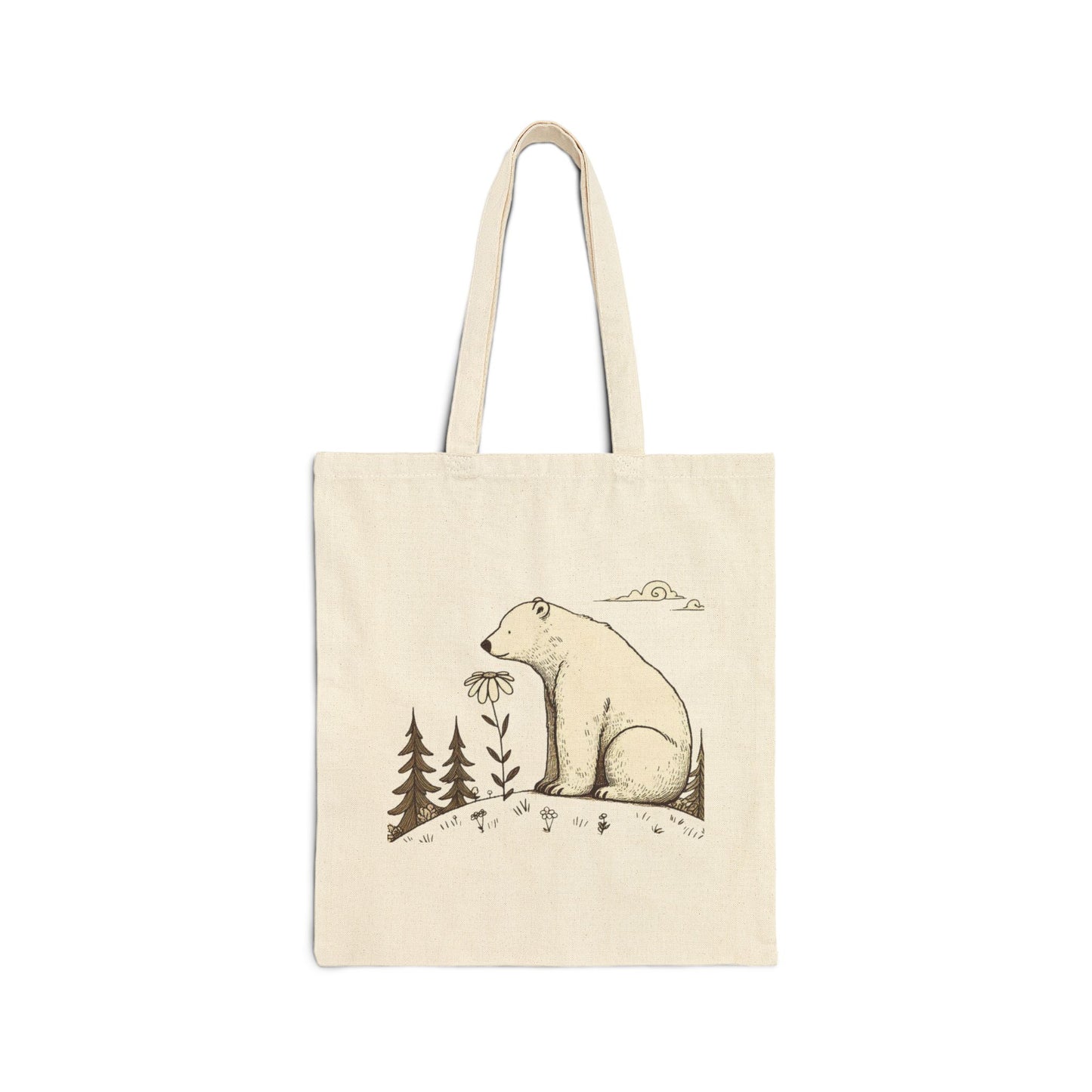 The Meadow Bear Tote Bag