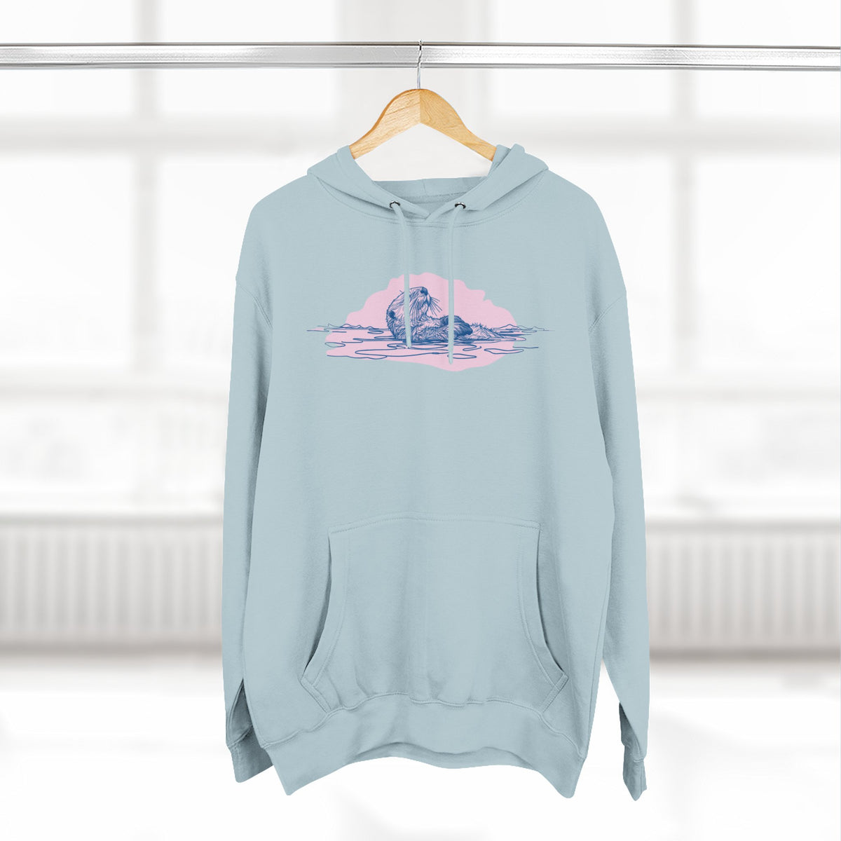 Sea Otter Hoodie | Floating Otter Hoodie