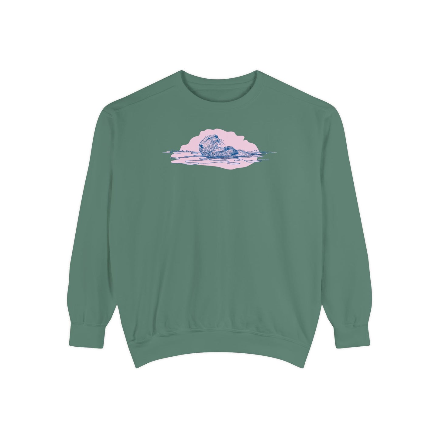 Coastal Otter Comfort Colors Sweatshirt