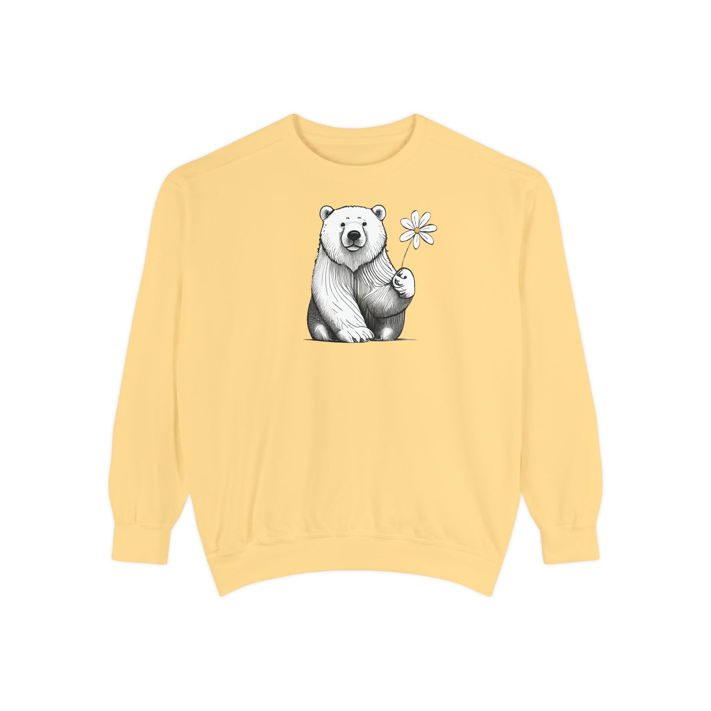 Wildflower Polar Bear Sweatshirt