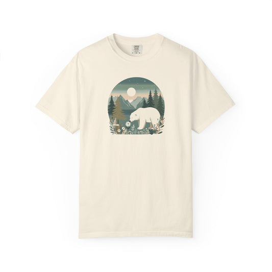 Polar Bear Wilderness Comfort Colors Tee