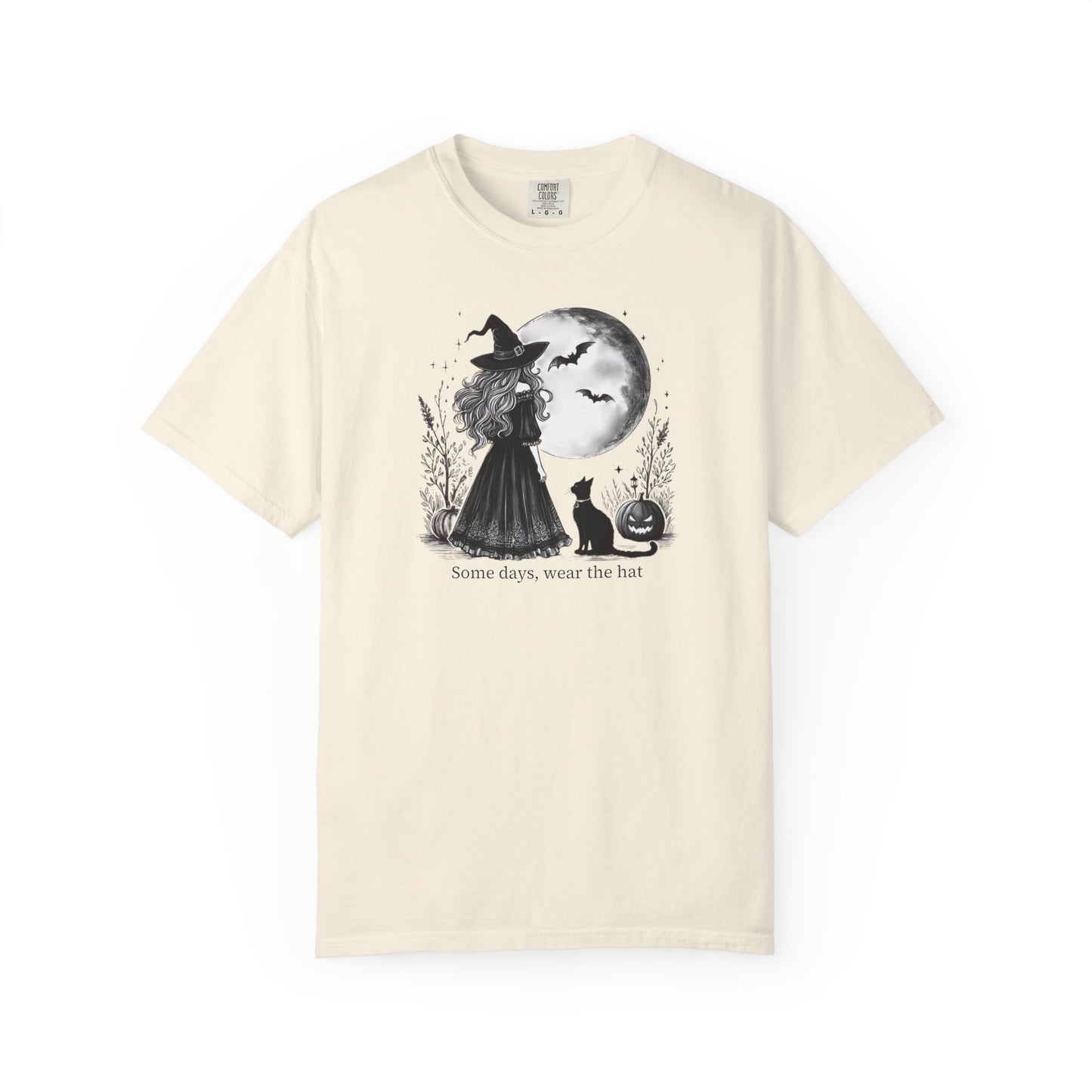Comfort Colors Halloween Witch Moon Tee