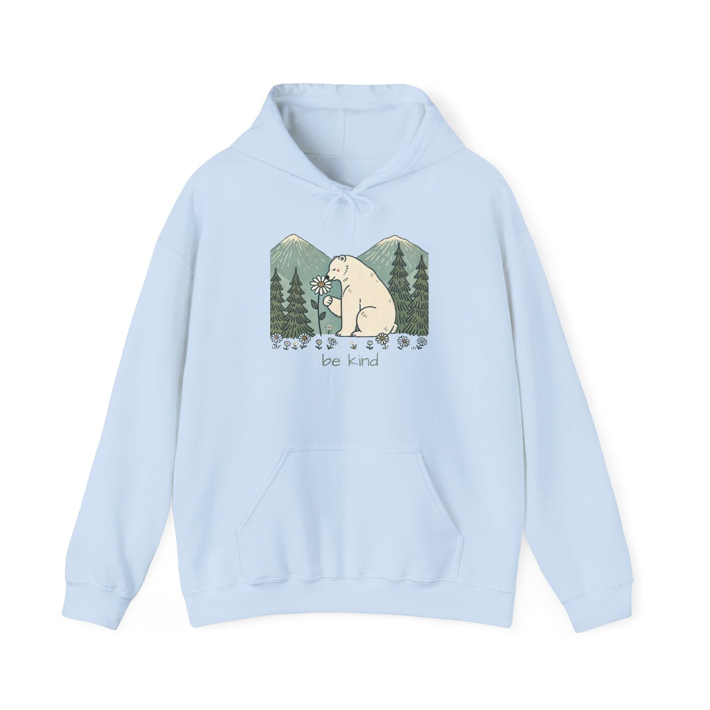 Be Kind Polar Bear Hoodie