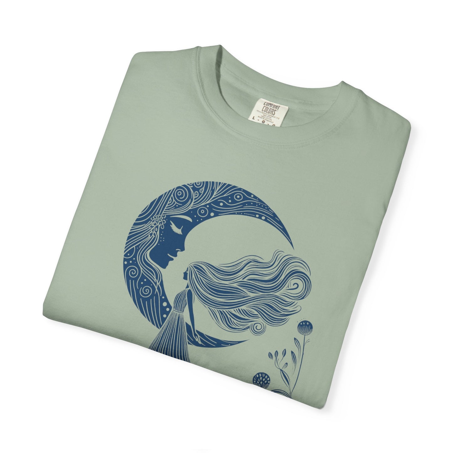 Moon Goddess "She Remembered Who She Was" Comfort Colors T-Shirt