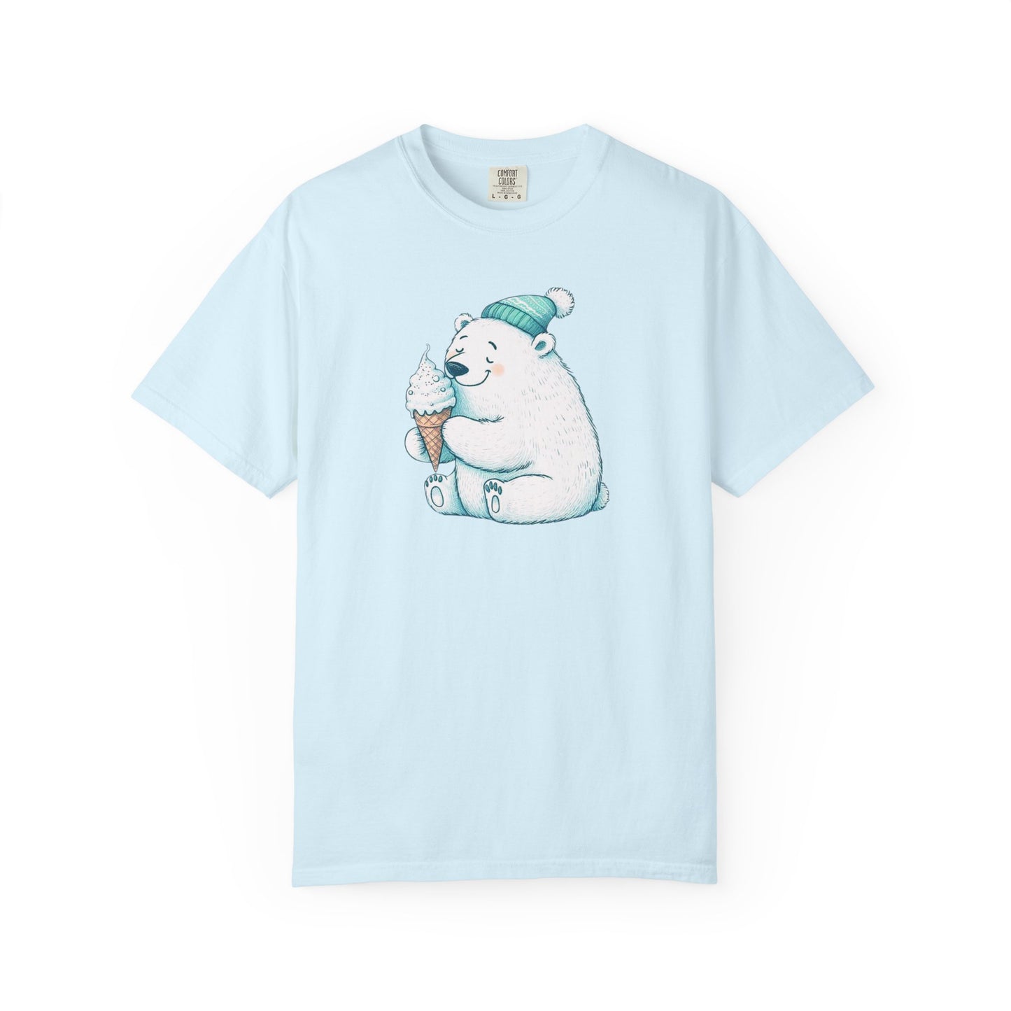 Cozy Cone Polar Bear Comfort Colors Tee