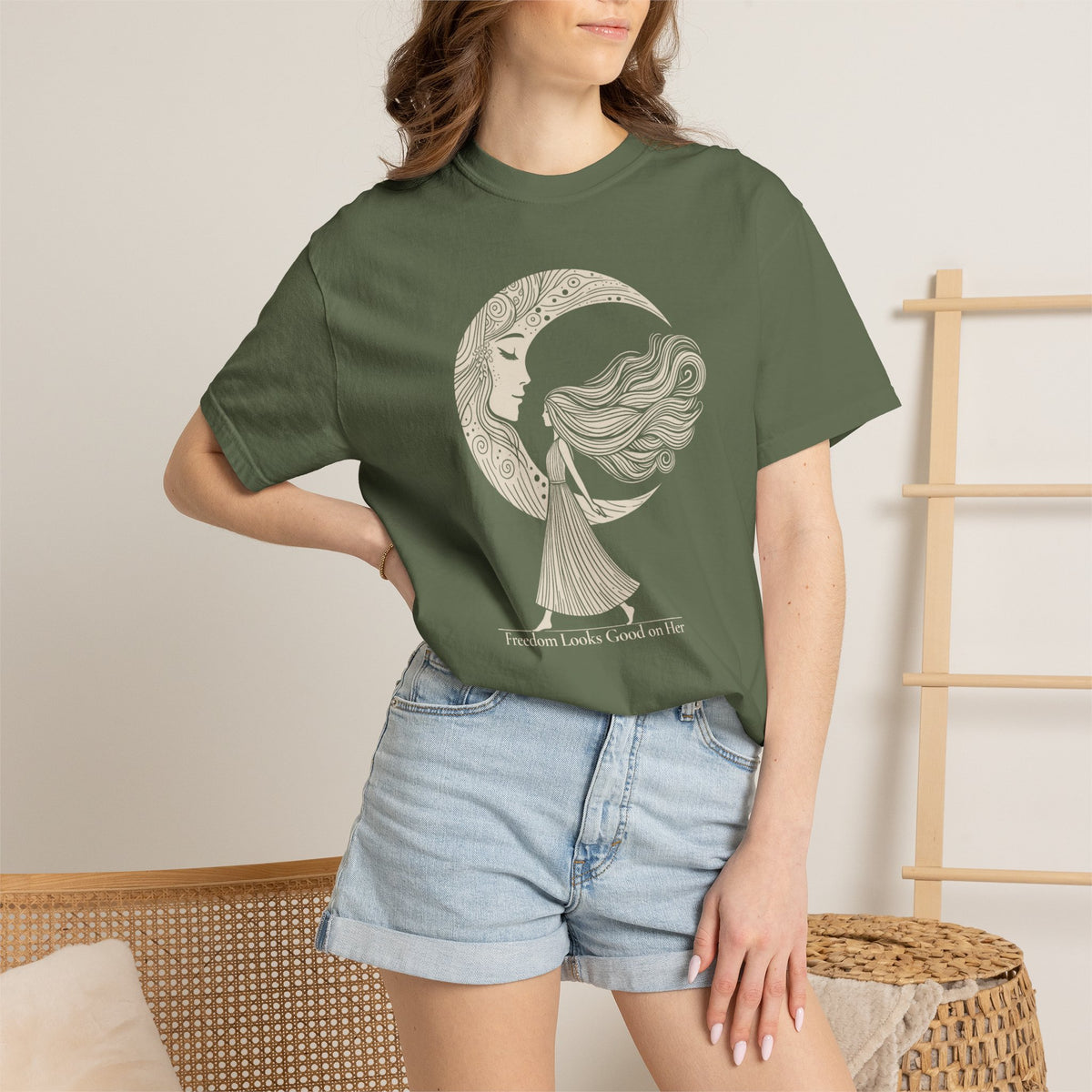 Moonlit Whispers Comfort Colors T-Shirt