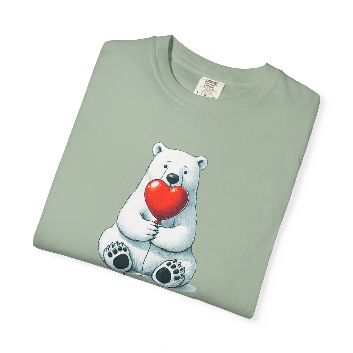 Be Mine Polar Bear Comfort Colors Tee