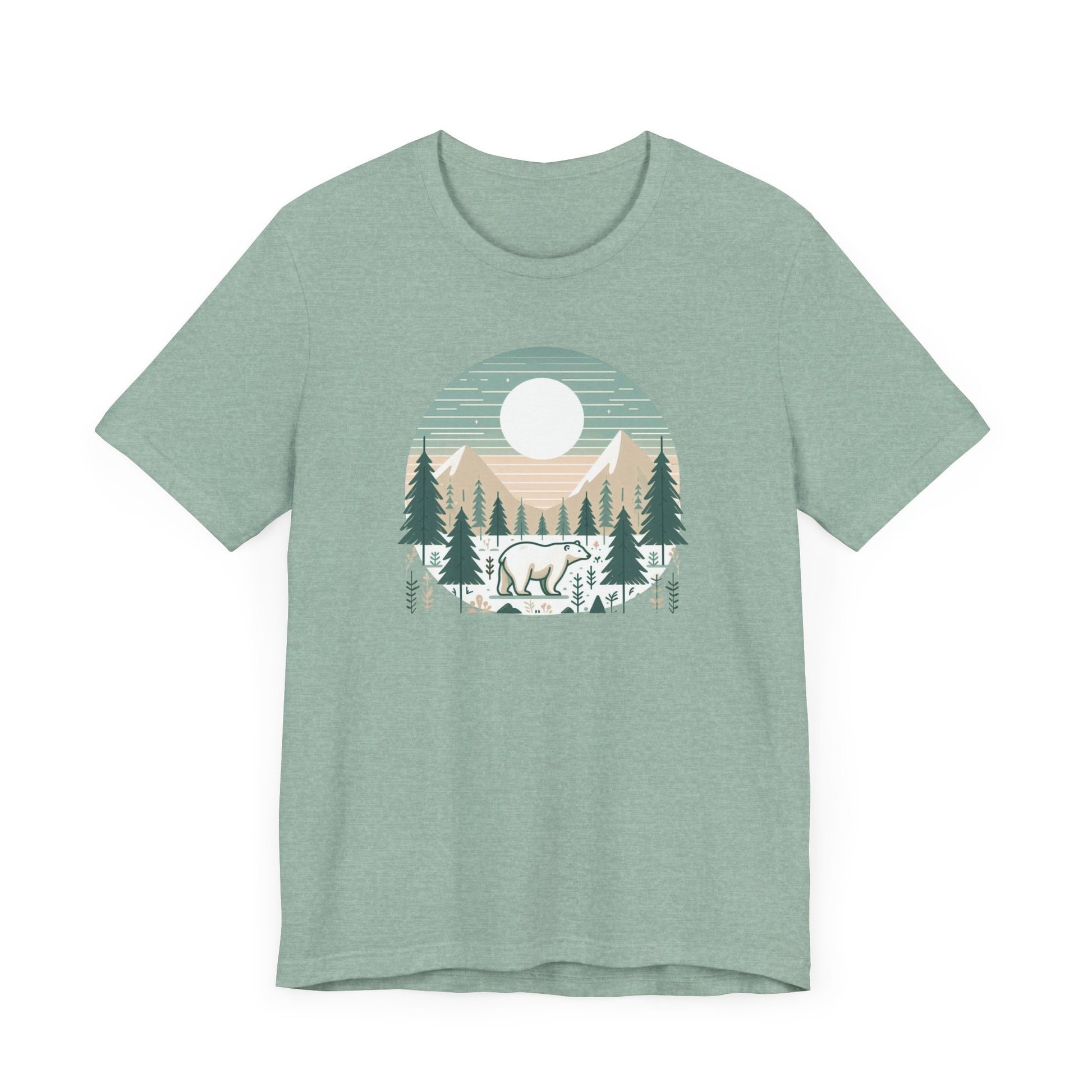 Polar Bear Forest Walk Tee - Stompy Paws