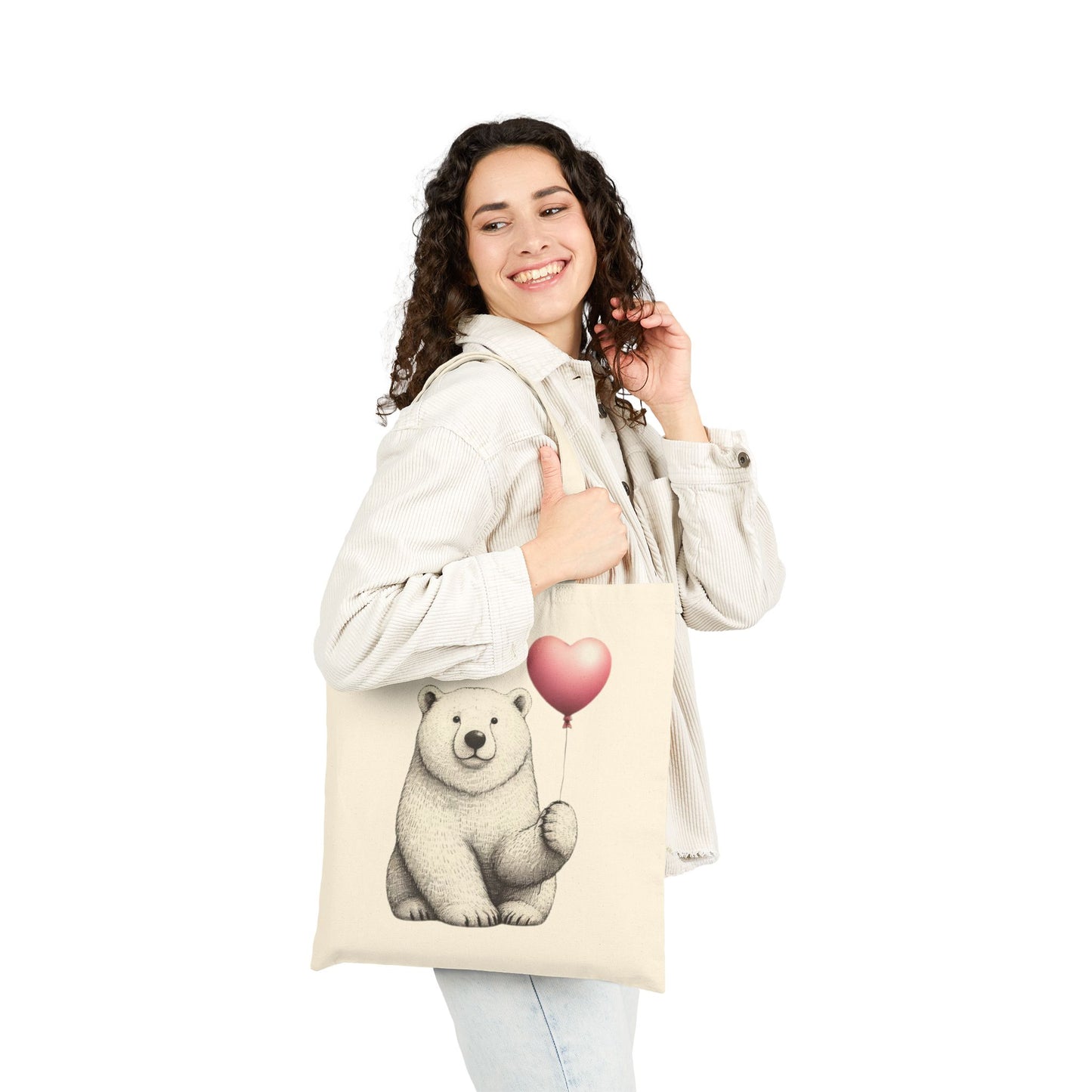Polar Heart Double-Sided Heritage Tote | Polar Den