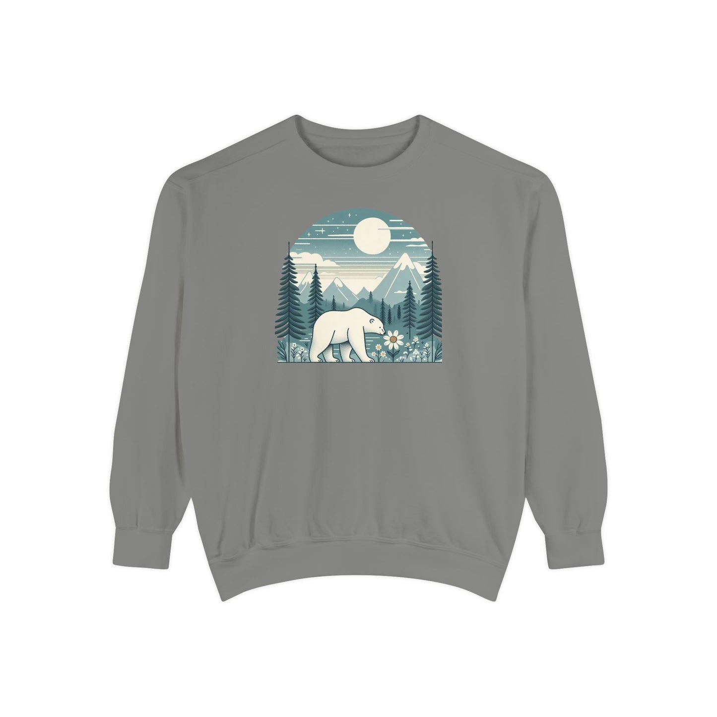 Solstice Polar Bear Comfort Colors Sweatshirt