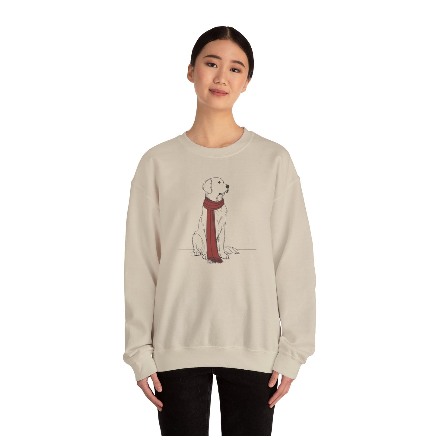 Golden Retriever Winter Sweatshirt