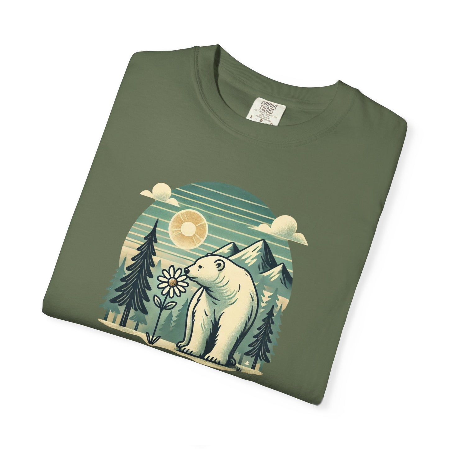 Pine & Daisy Polar Bear Comfort Colors Tee