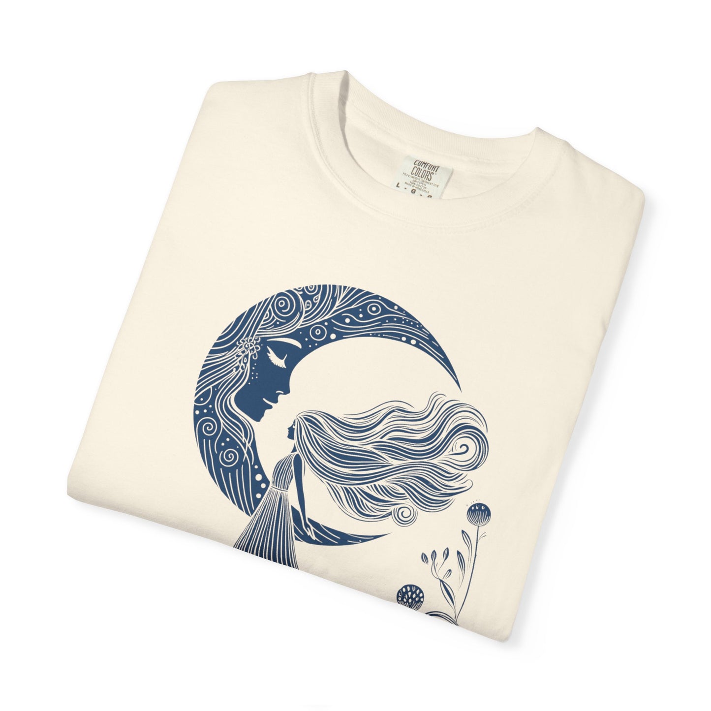 Moon Goddess "She Remembered Who She Was" Comfort Colors T-Shirt