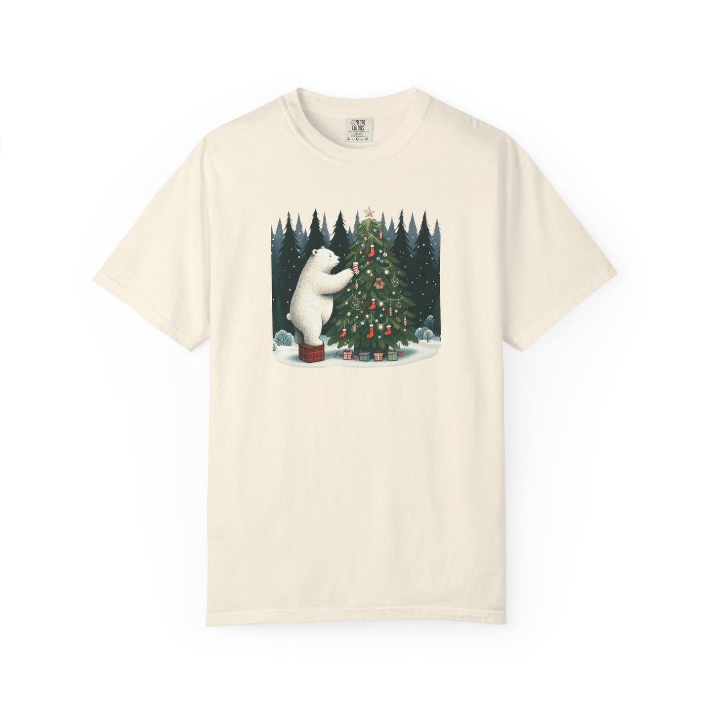 Alpine Christmas Polar Bear Tee