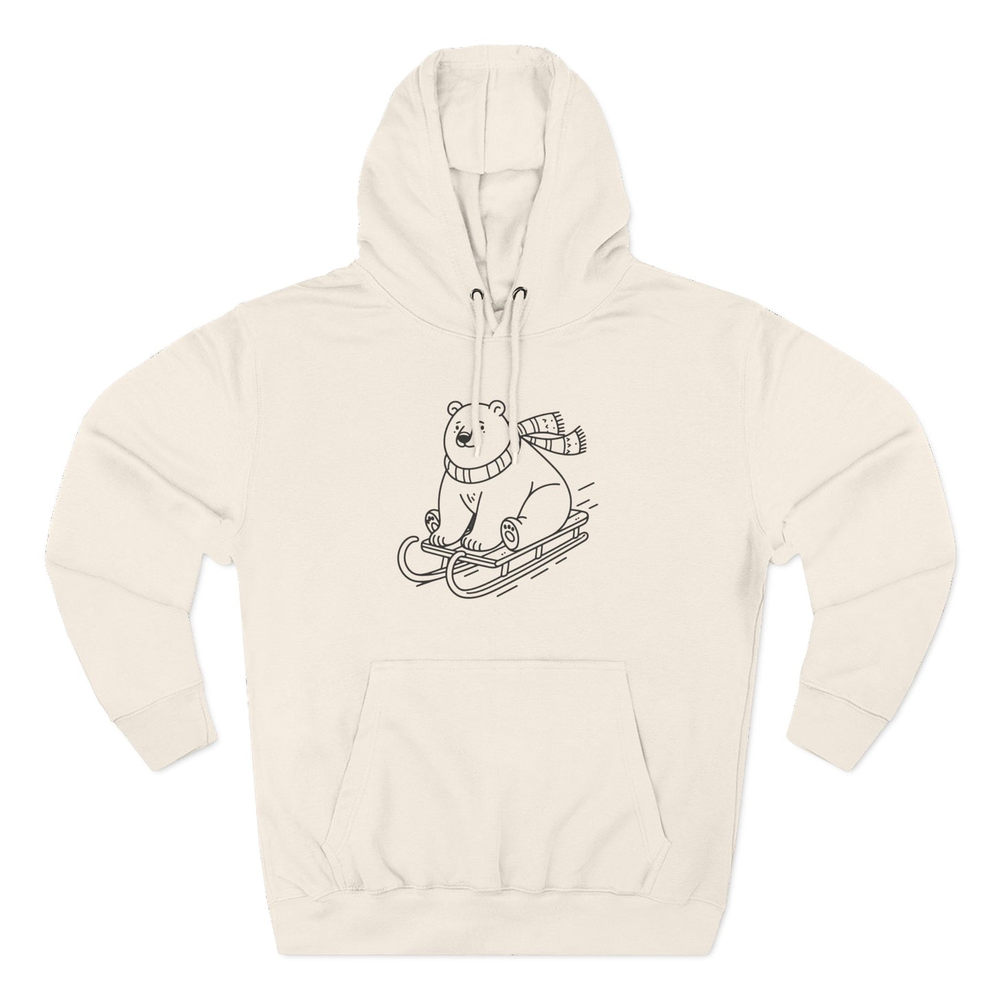 Polar Bear Sledding Hoodie