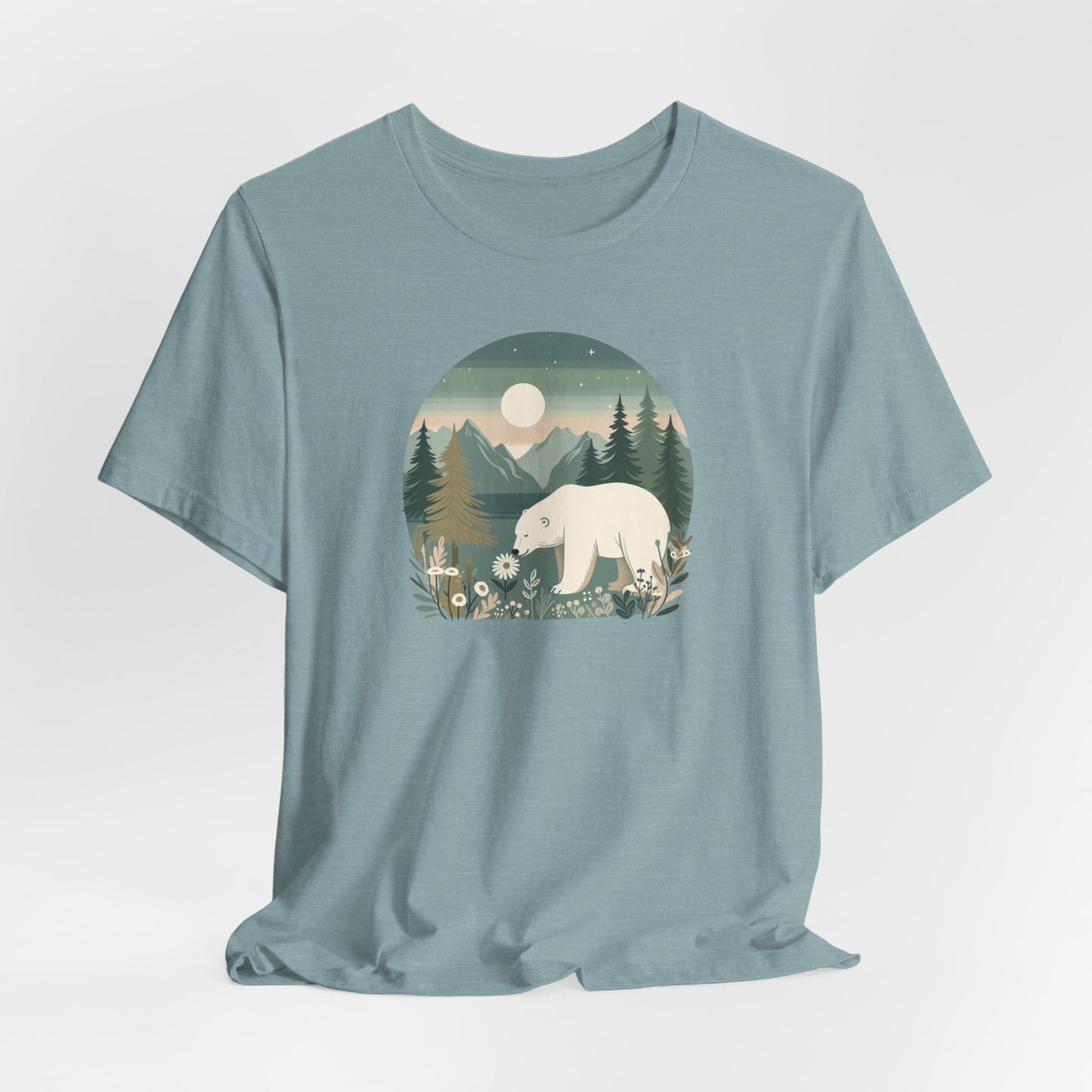 Moonlight Polar Bear Premium Tee | Polar Den Edition