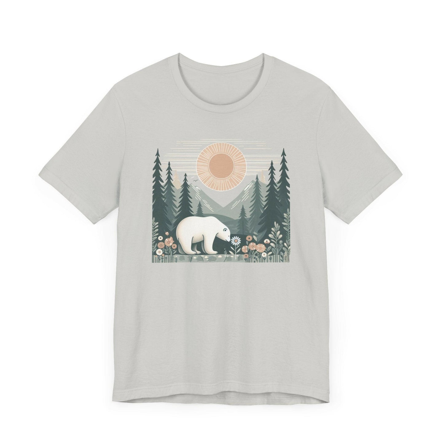 Nature-Inspired Polar Bear Tee