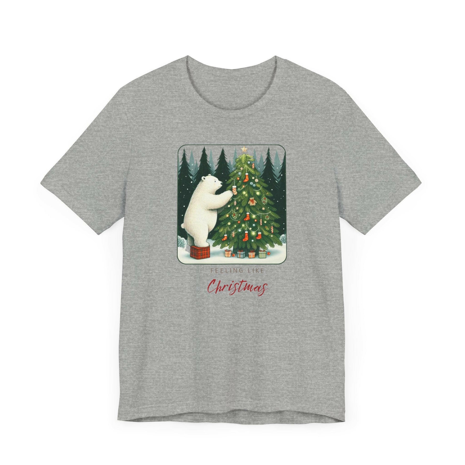 Christmas Polar Bear Tee - Stompy Paws
