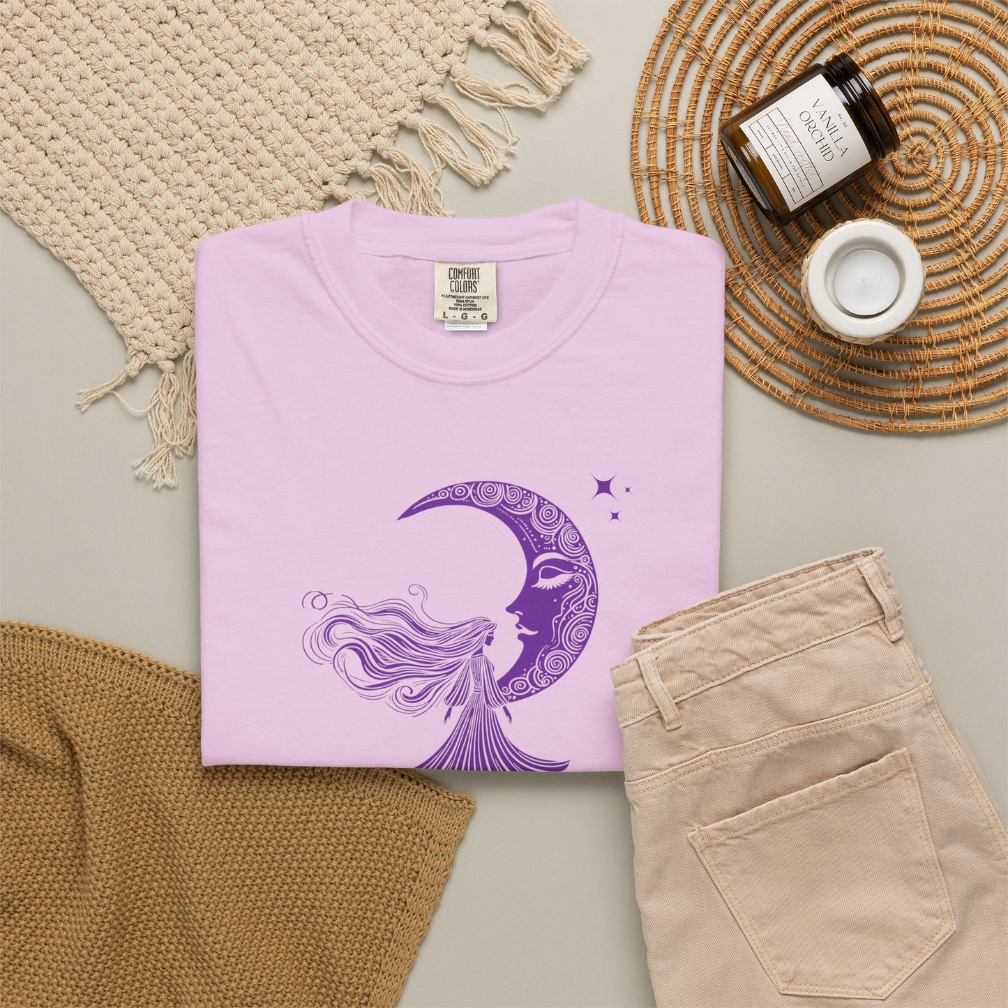 Comfort Colors She Walks With the Weight of Every Woman Silenced Tee