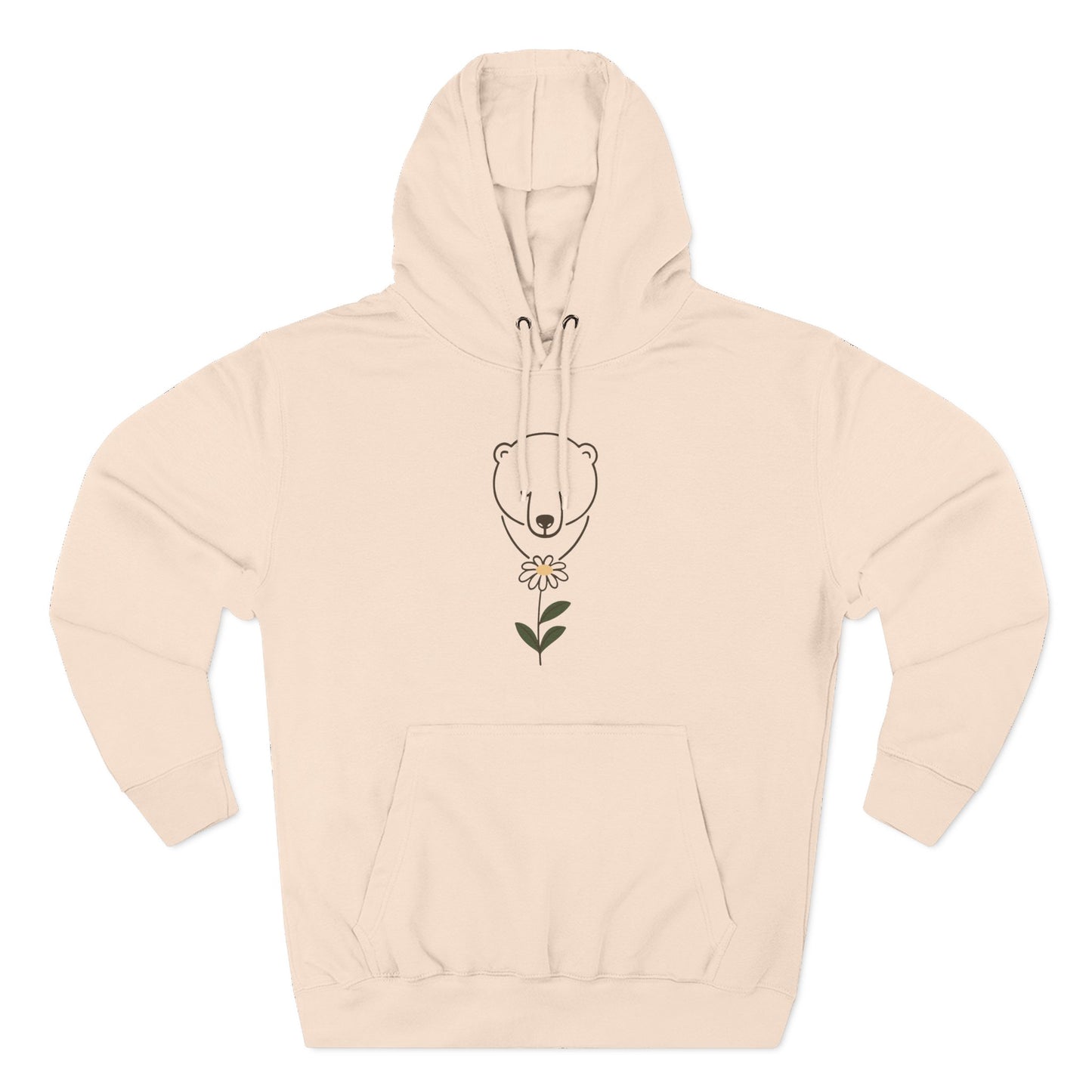 Polar Bear Daisy Hoodie
