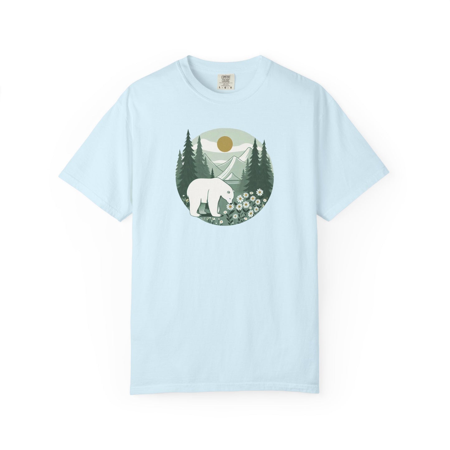 Polar Bear Mountain Meadow Comfort Colors Tee