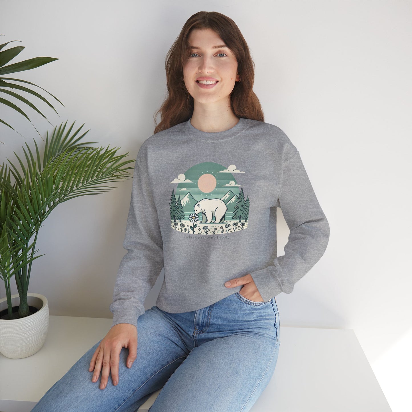 Nature’s Beauty Polar Bear Sweatshirt