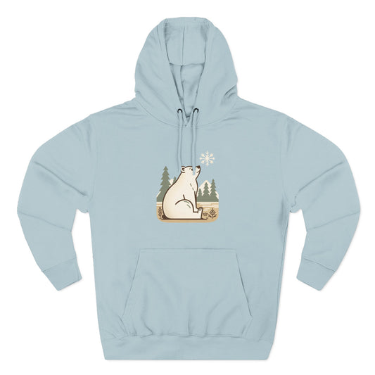 Polar Bear Snowflake Hoodie