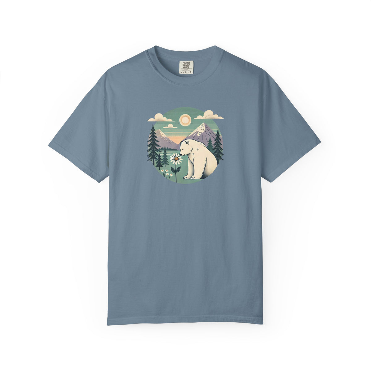 Polar Bear Mountain T-Shirt | Comfort Colors Tee