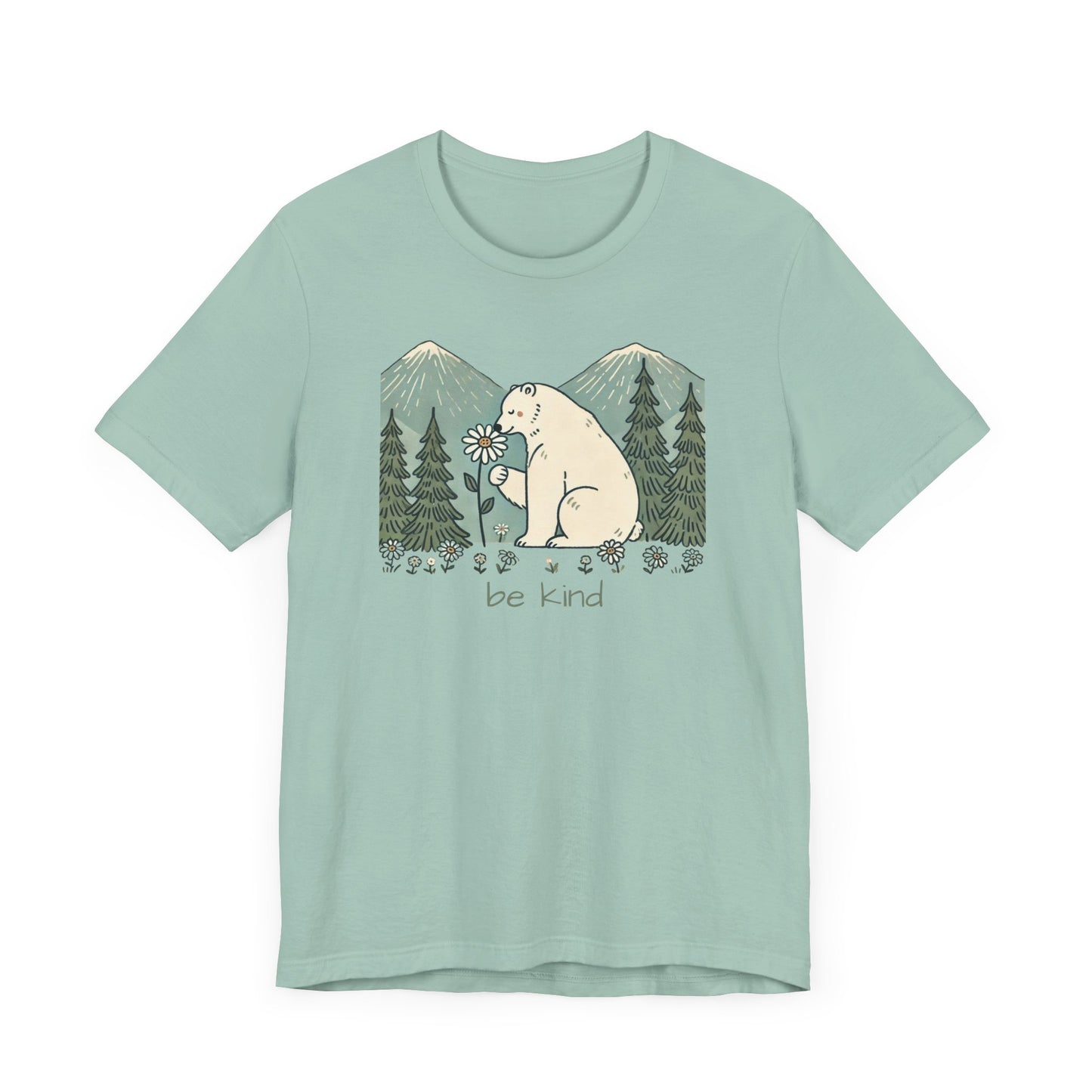 Be Kind Polar Bear Tee - Stompy Paws