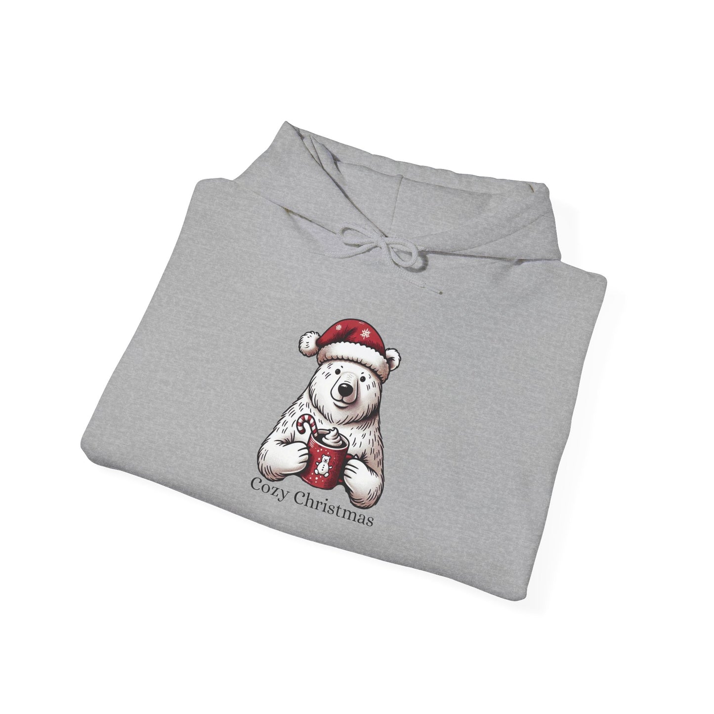 Cozy Christmas Polar Bear Hoodie