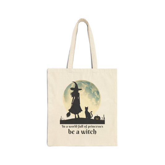 Be a Witch Tote Bag | Witchcore Canvas Tote