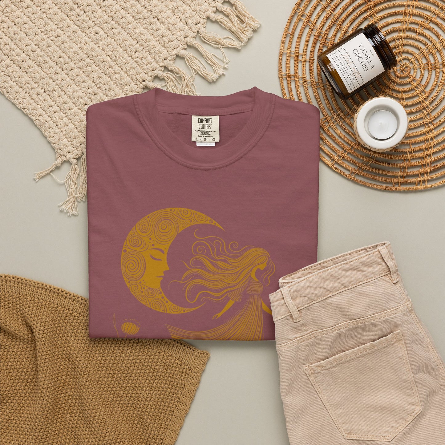 Golden Moon Reverie Comfort Colors T-Shirt