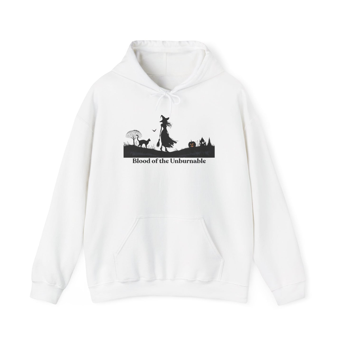 Blood of the Unburnable Witch Hoodie | Cozy Halloween Sweatshirt