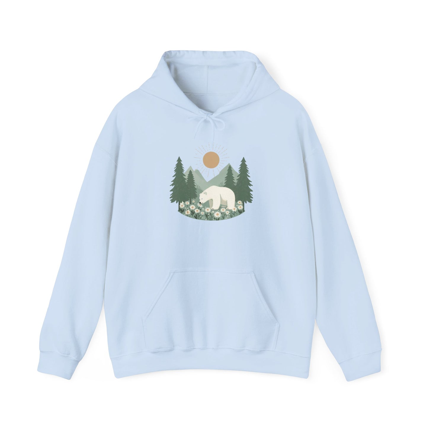 Polar Bear Meadow Hoodie | Polar Den Edition