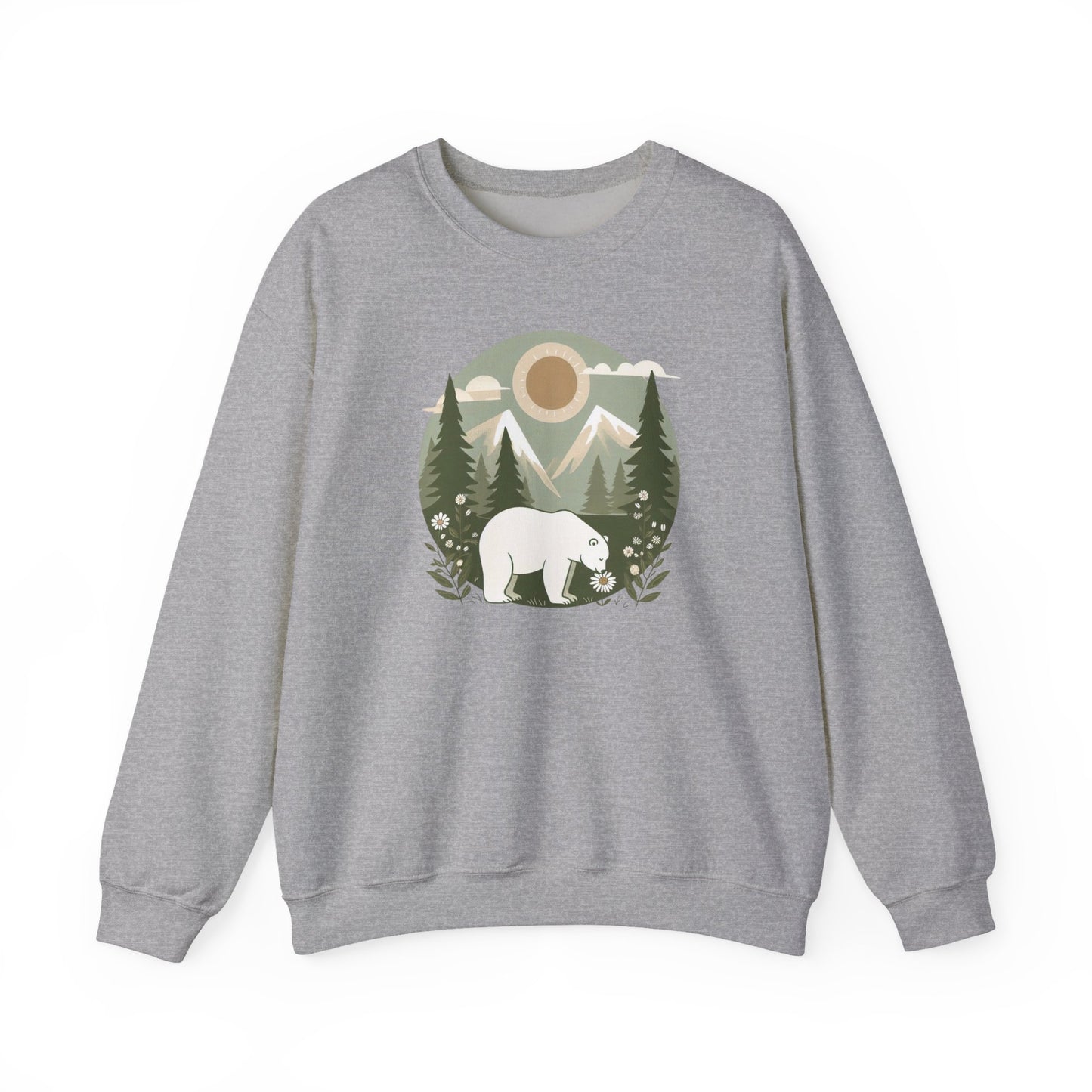 Polar Peace Sweatshirt | Vintage Meadow Edition