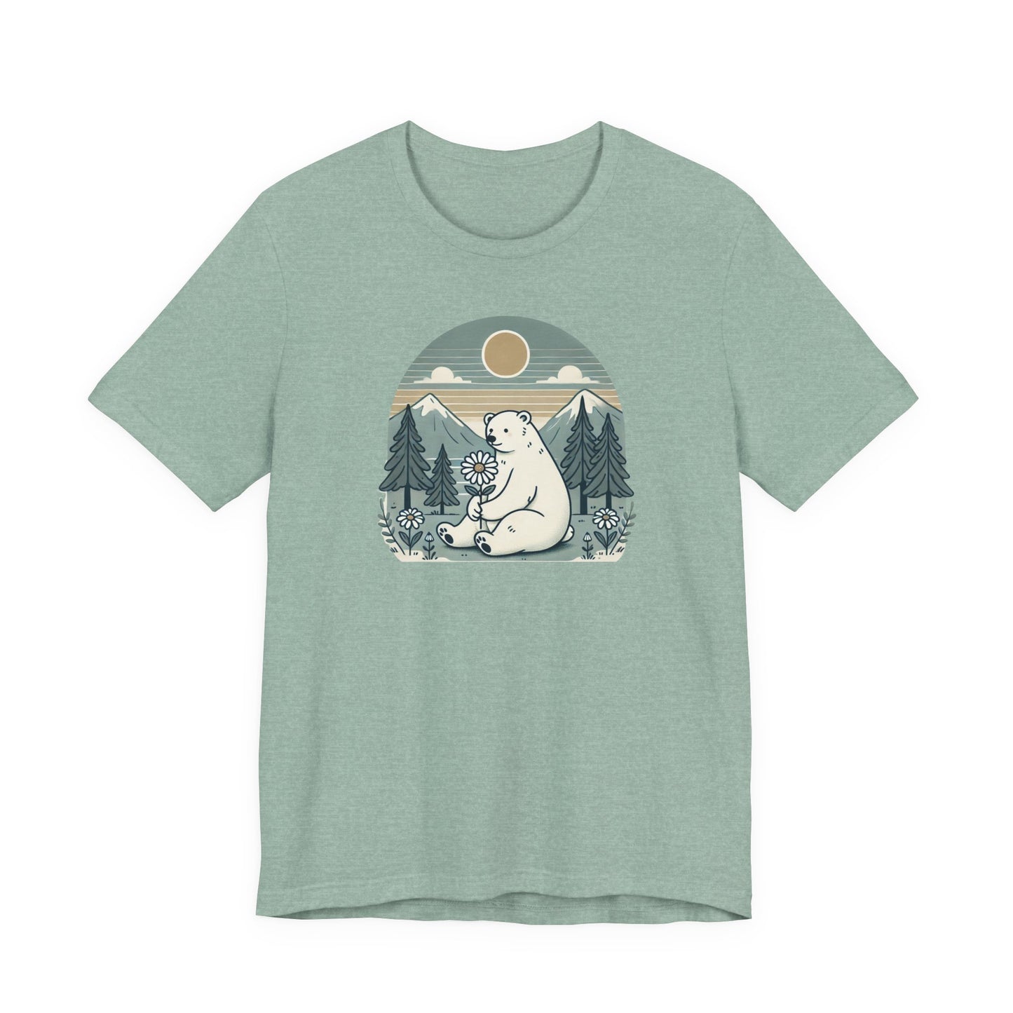 The Gentle Wanderer Polar Bear Premium Tee | Polar Den