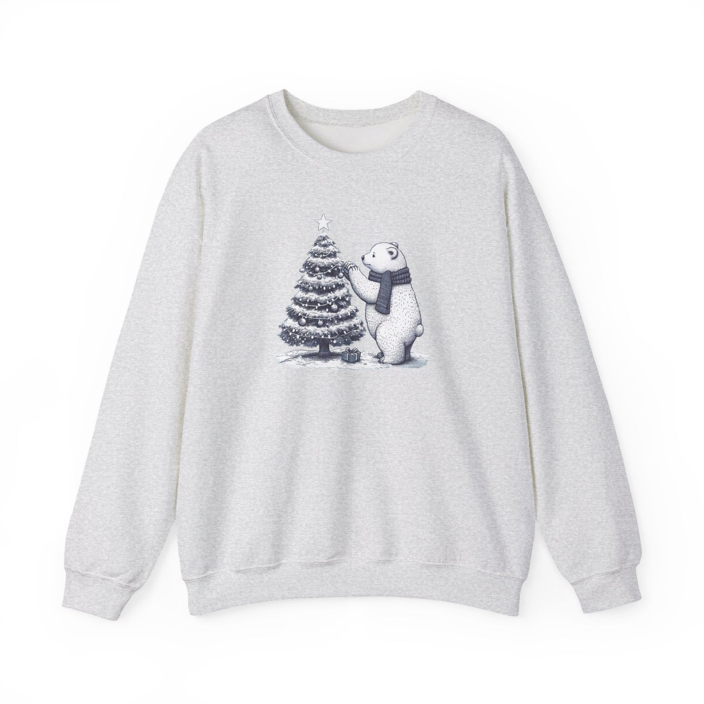 Arctic Christmas Polar Bear Sweatshirt | Polar Den Edition