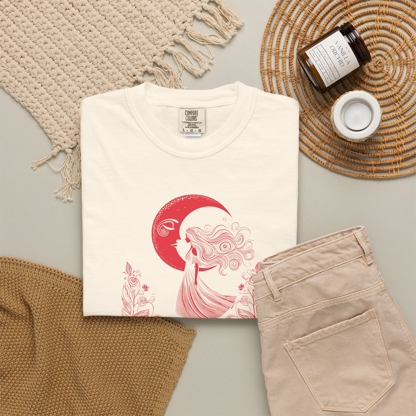 You Can’t Silence What’s Already Burning Comfort Colors Tee