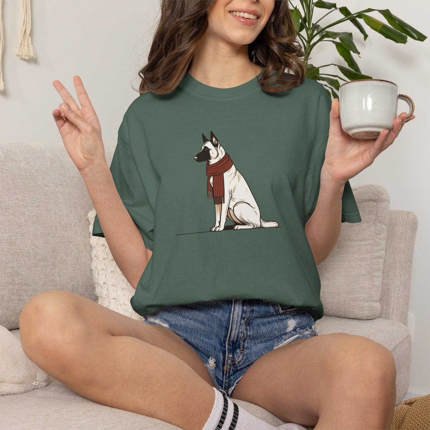 Belgian Malinois Scarf Tee