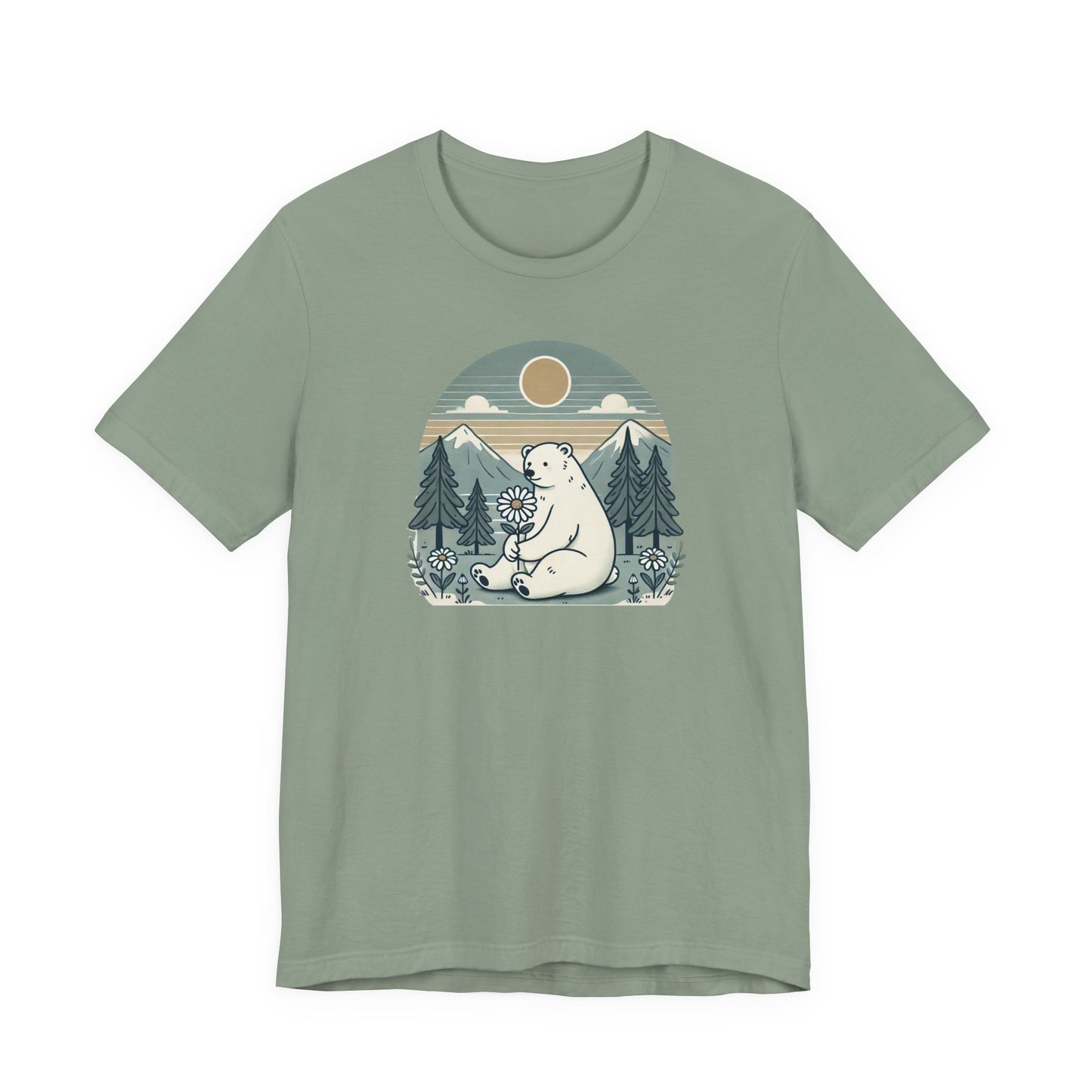 The Gentle Wanderer Polar Bear Premium Tee | Polar Den