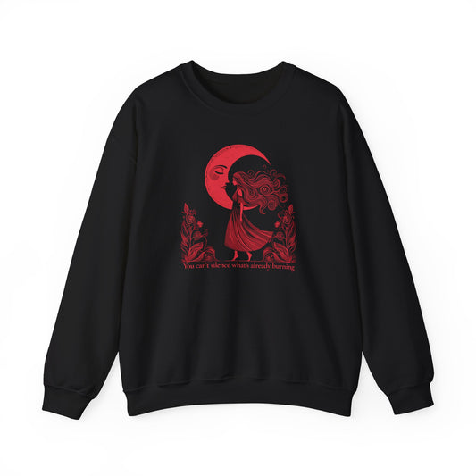 The Eternal Flame Celestial Art Sweatshirt | Storybook Den