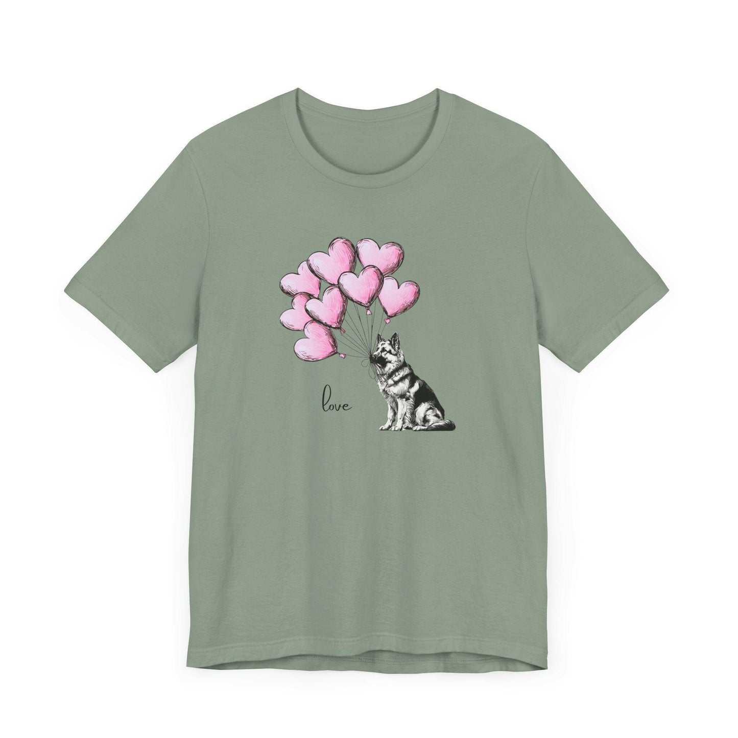 German Shephard Dog Lover Balloon Tee - Stompy Paws