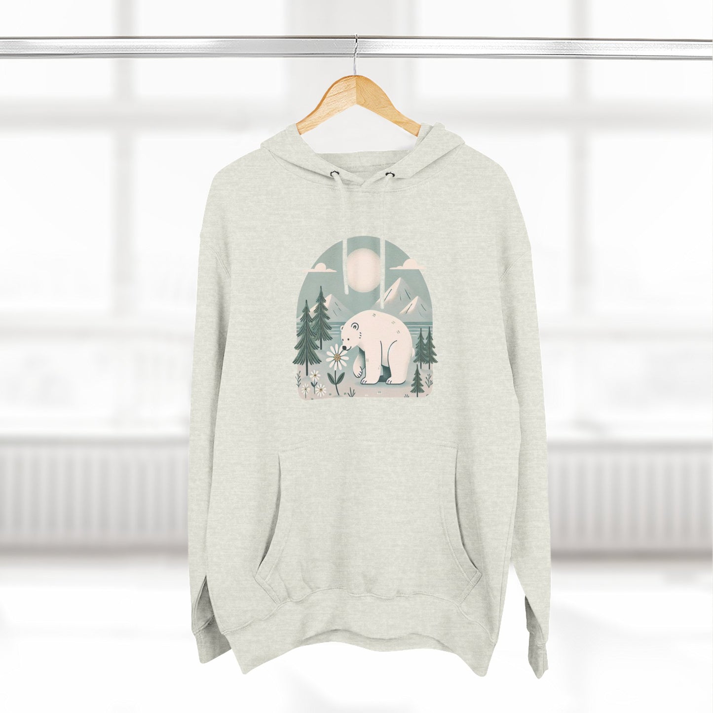 Polar Bear Meadow Hoodie