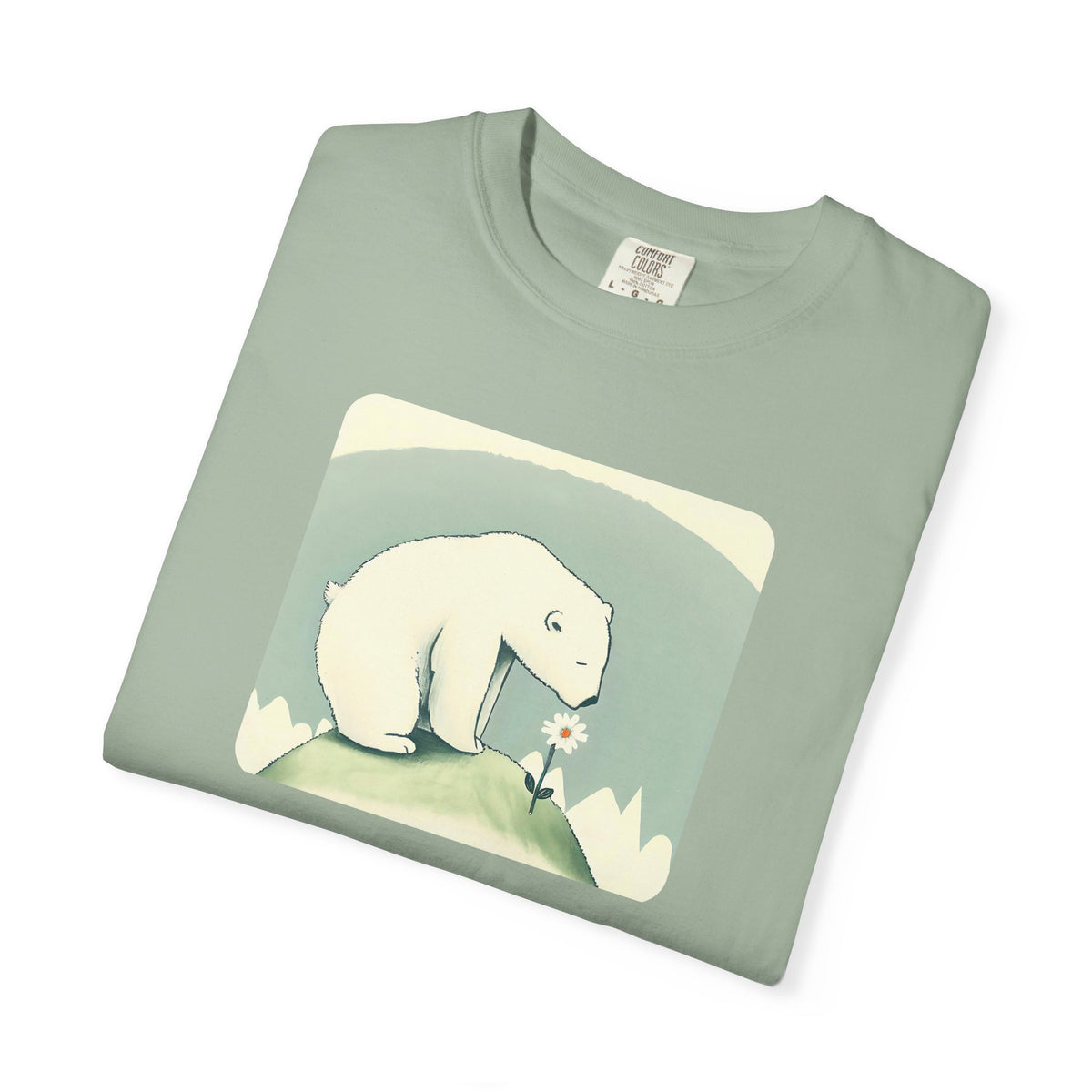 Polar Bear T-Shirt | Wildflower Comfort Colors Tee