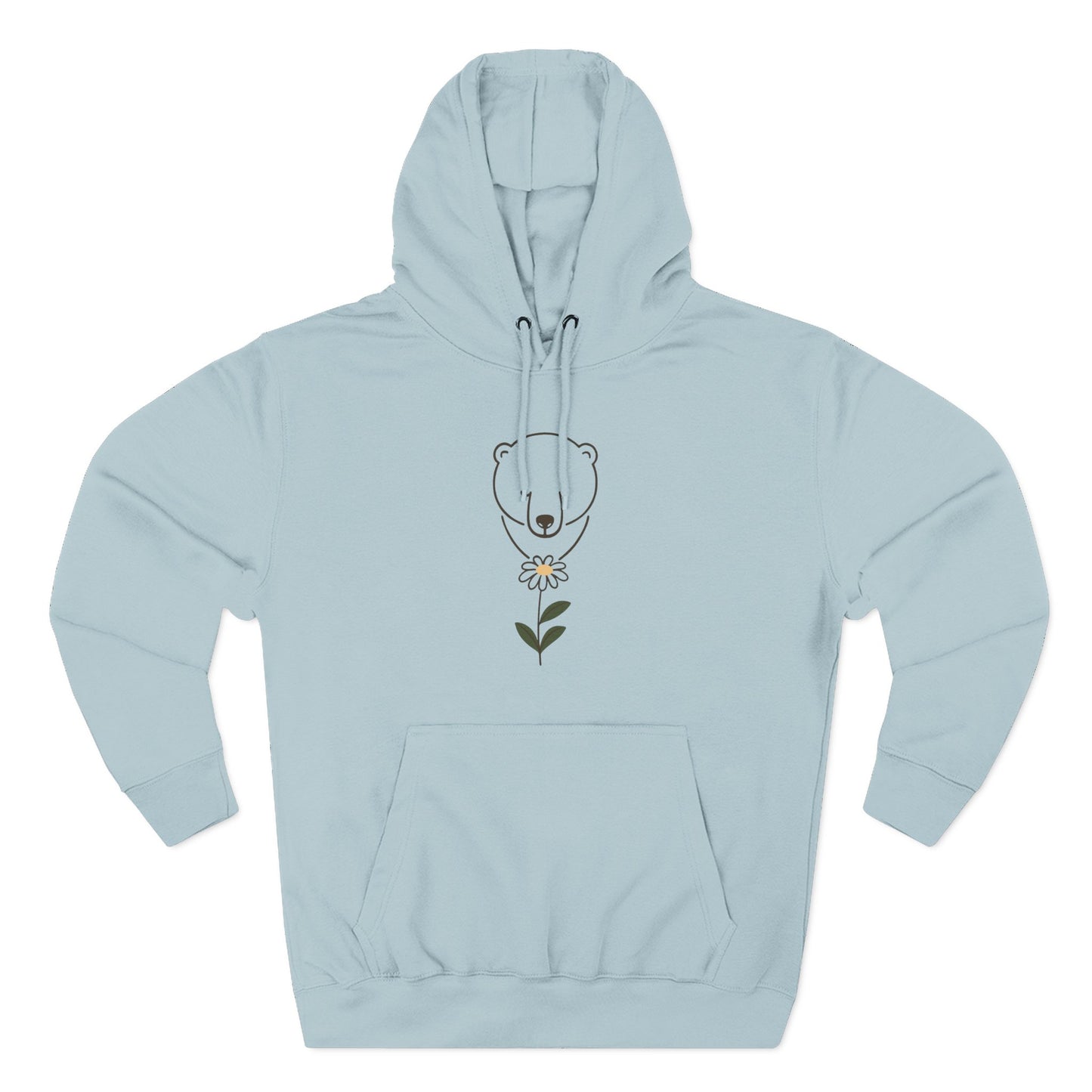 Polar Bear Daisy Hoodie
