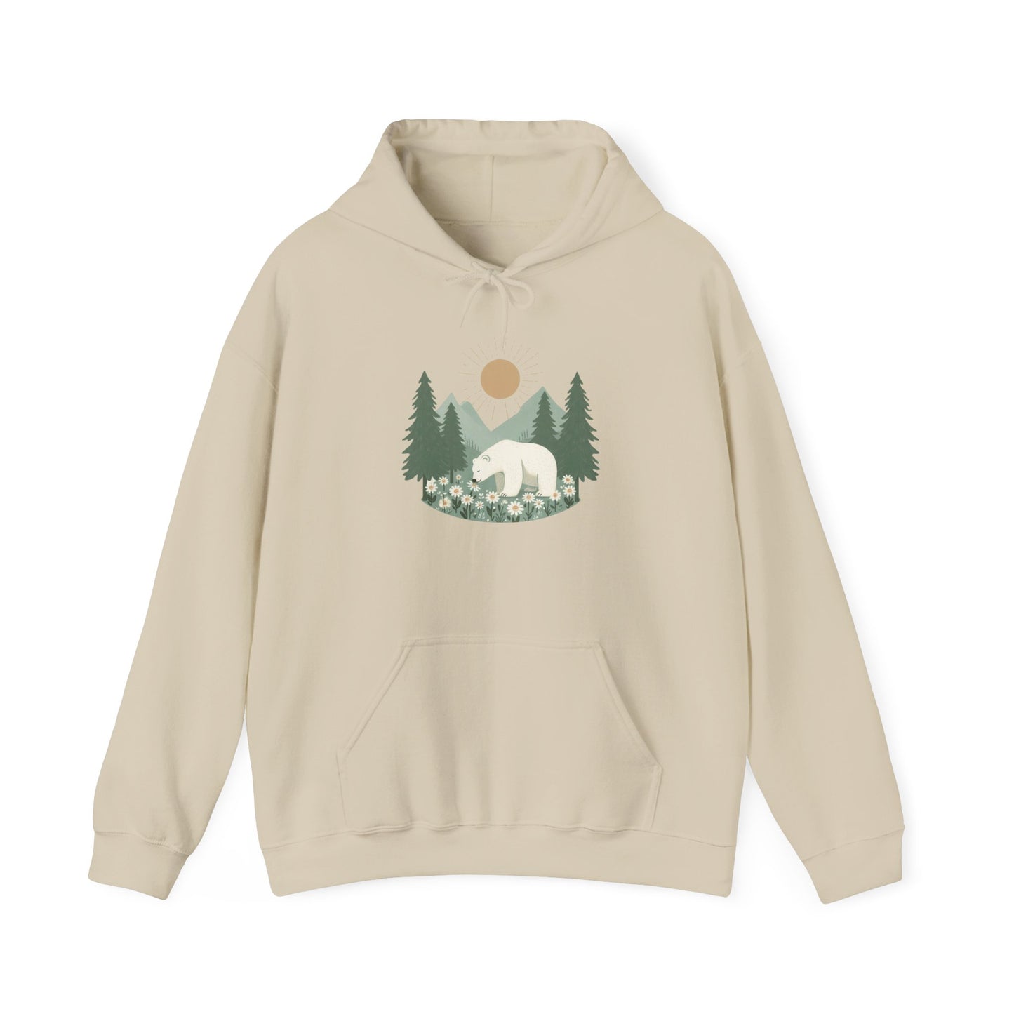 Polar Bear Meadow Hoodie | Polar Den Edition